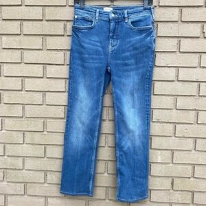 Pilcro The YaYa Mid-Rise Striaght Crop Jeans - Size 29